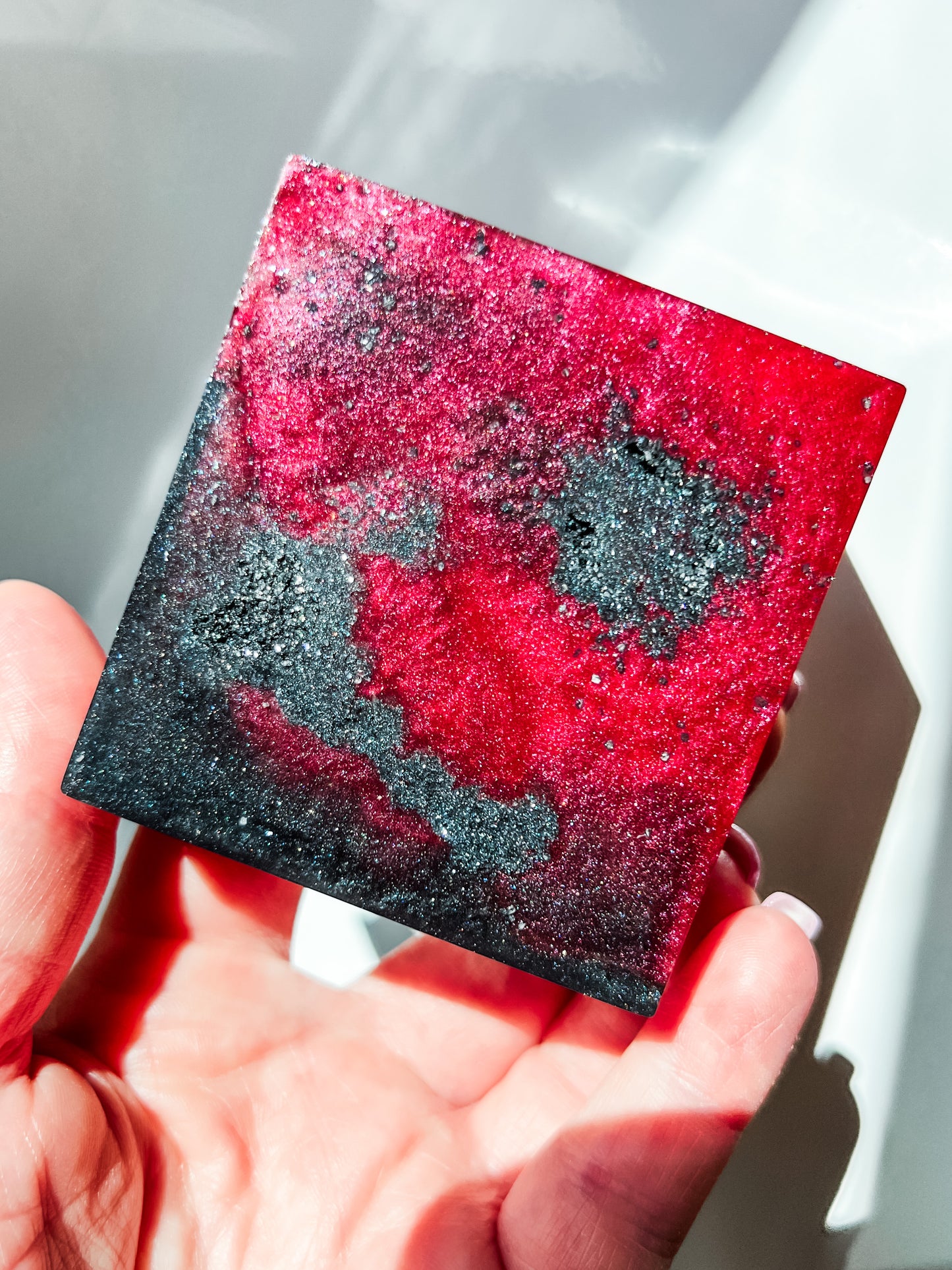 Maroon Glycerin Soap Bar | Midnights Collection