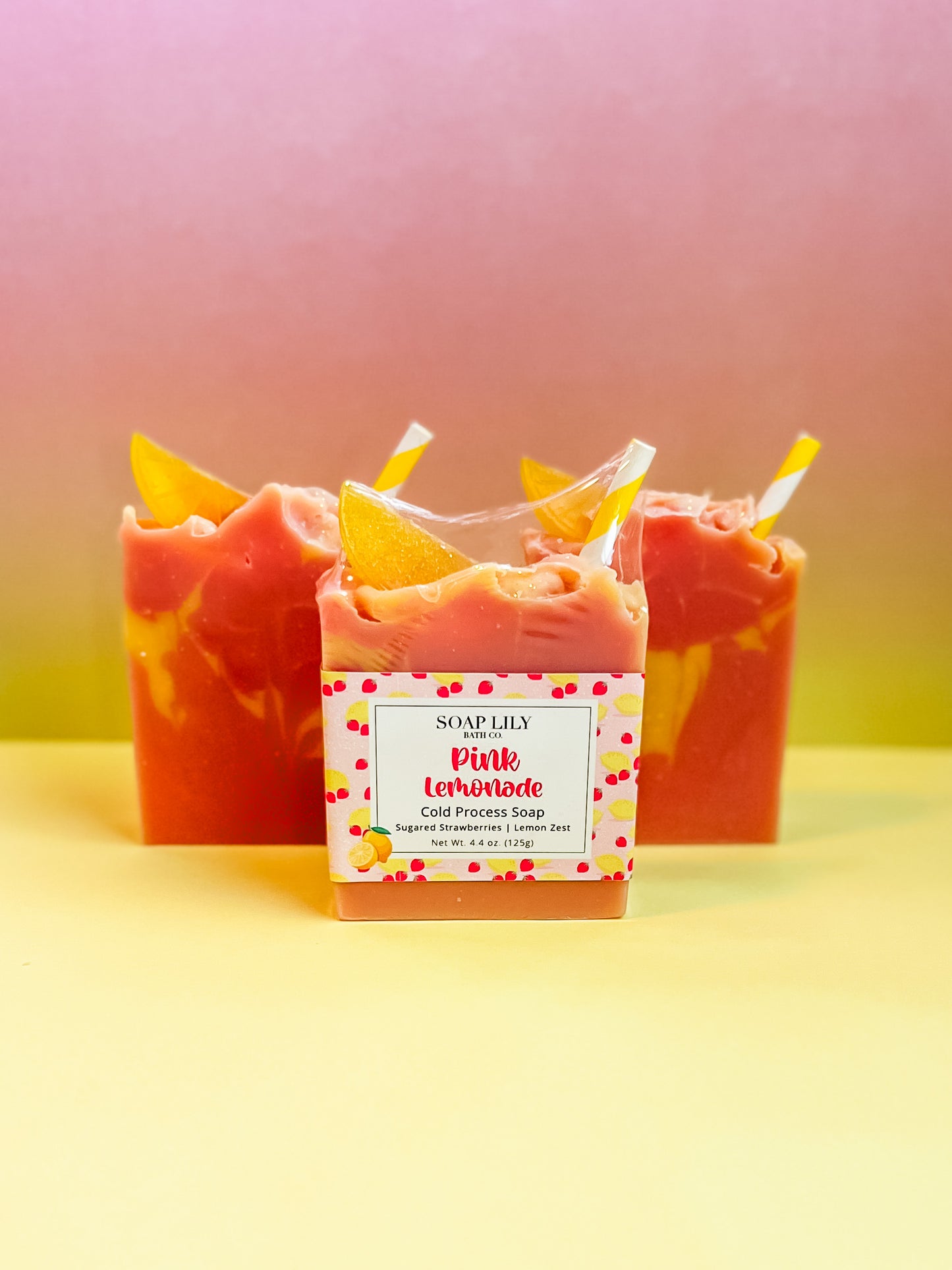 Pink Lemonade Soap Bar