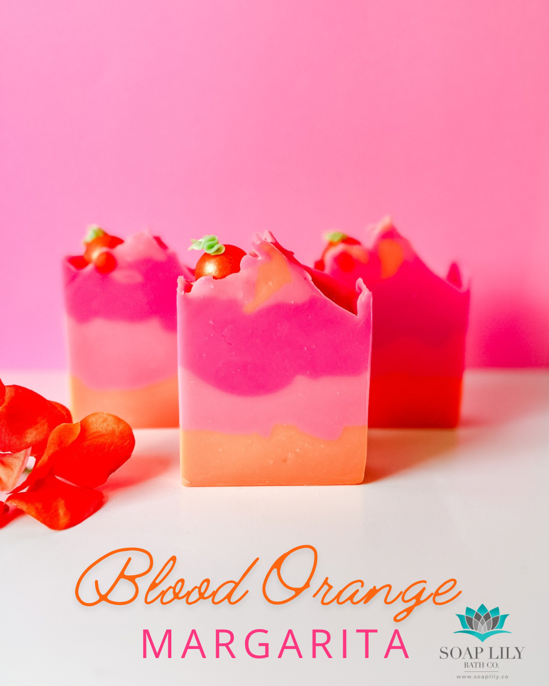 Blood Orange Margarita Soap Bar