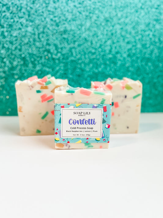 Confetti Soap Bar