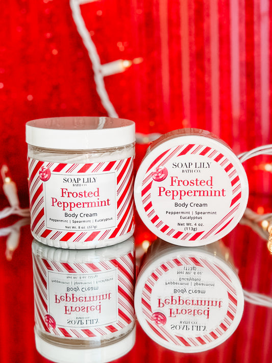 Frosted Peppermint Triple Butter Body Cream