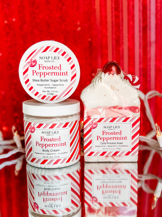 Frosted Peppermint Triple Butter Body Cream