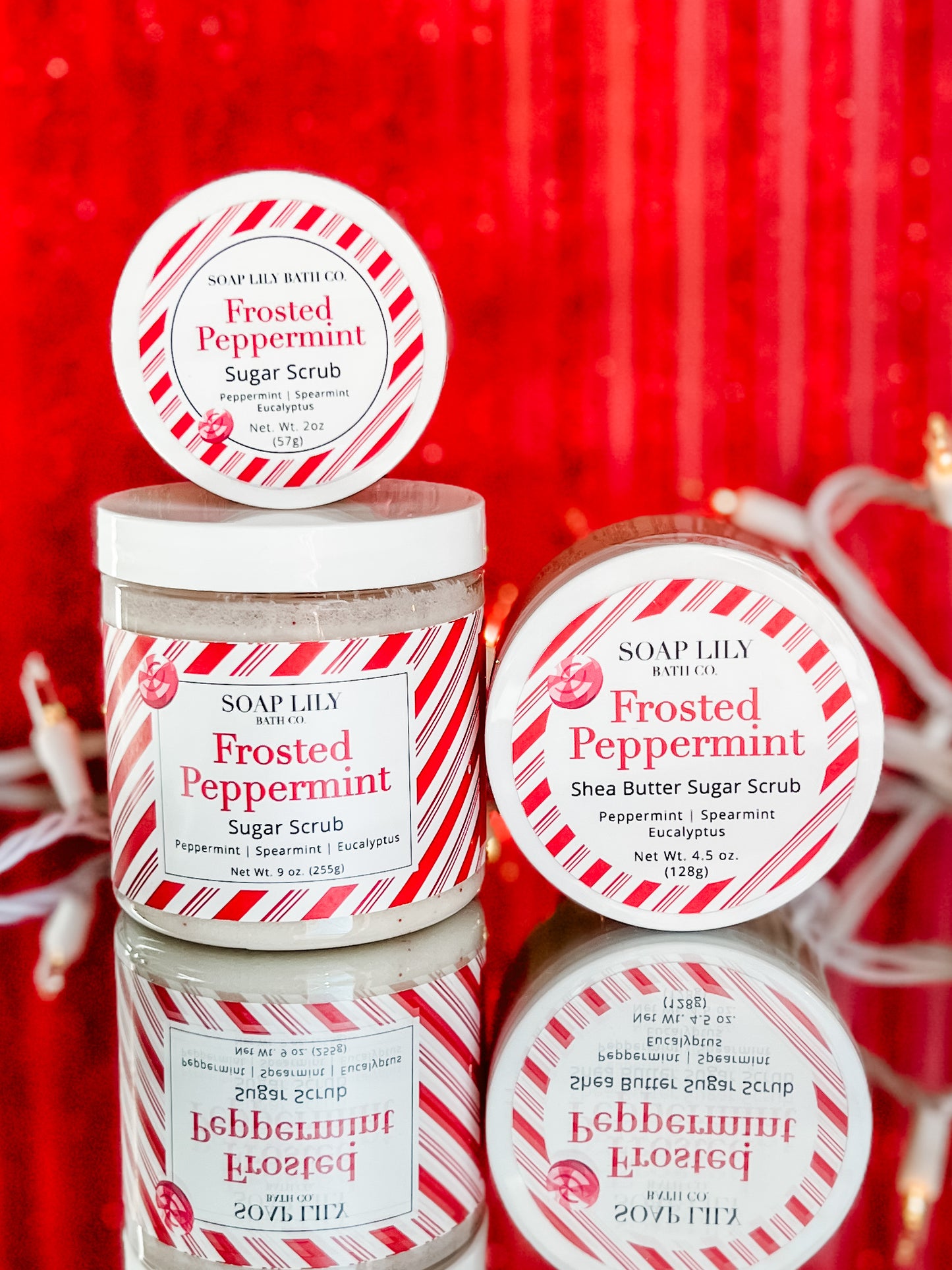 Frosted Peppermint Sugar Scrub