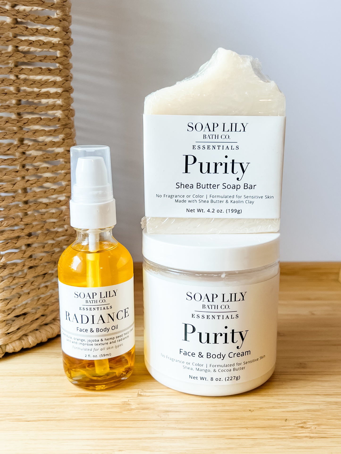 Purity All-Natural Shea Butter Face & Body Soap Bar