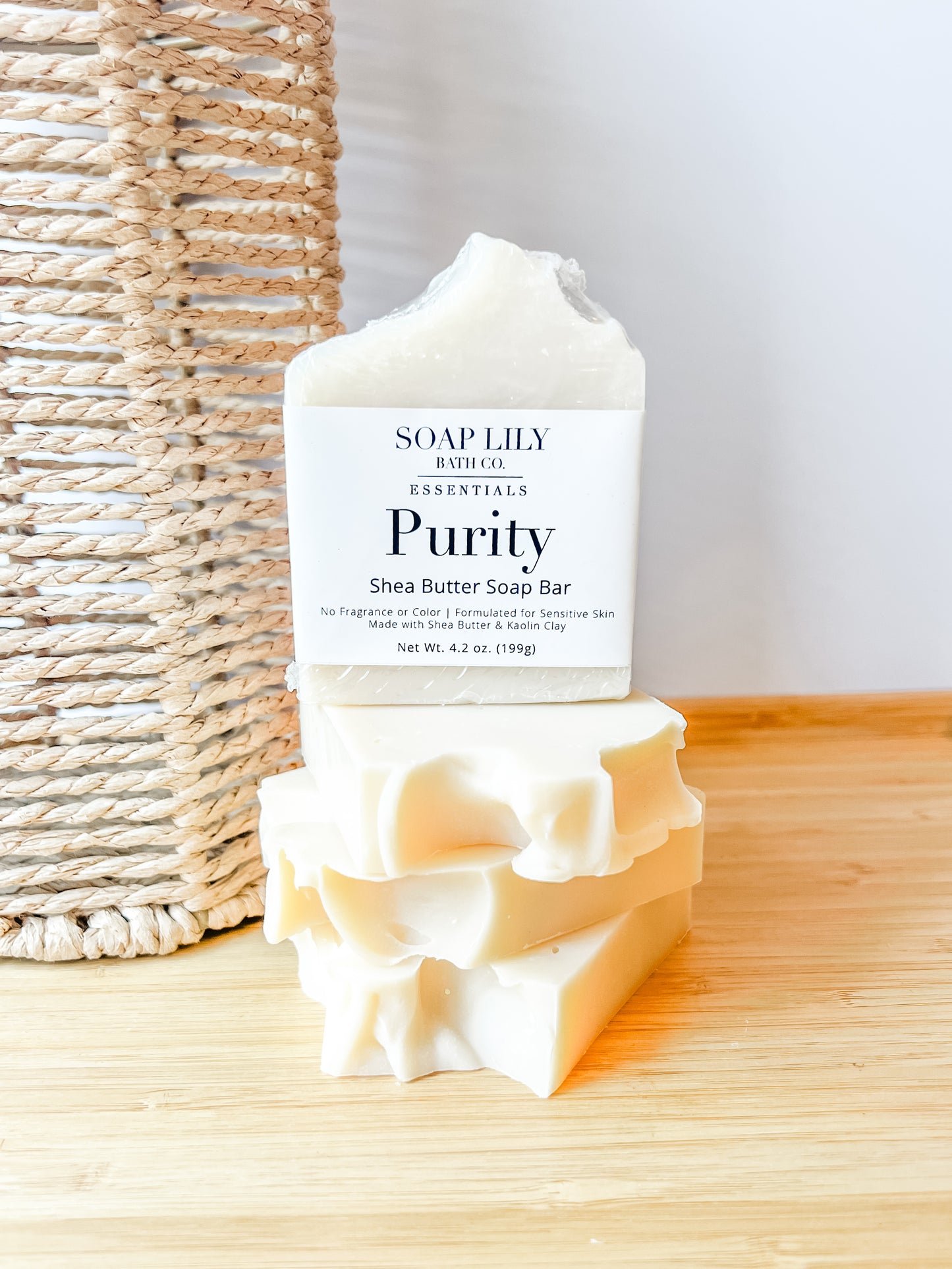 Purity All-Natural Shea Butter Face & Body Soap Bar