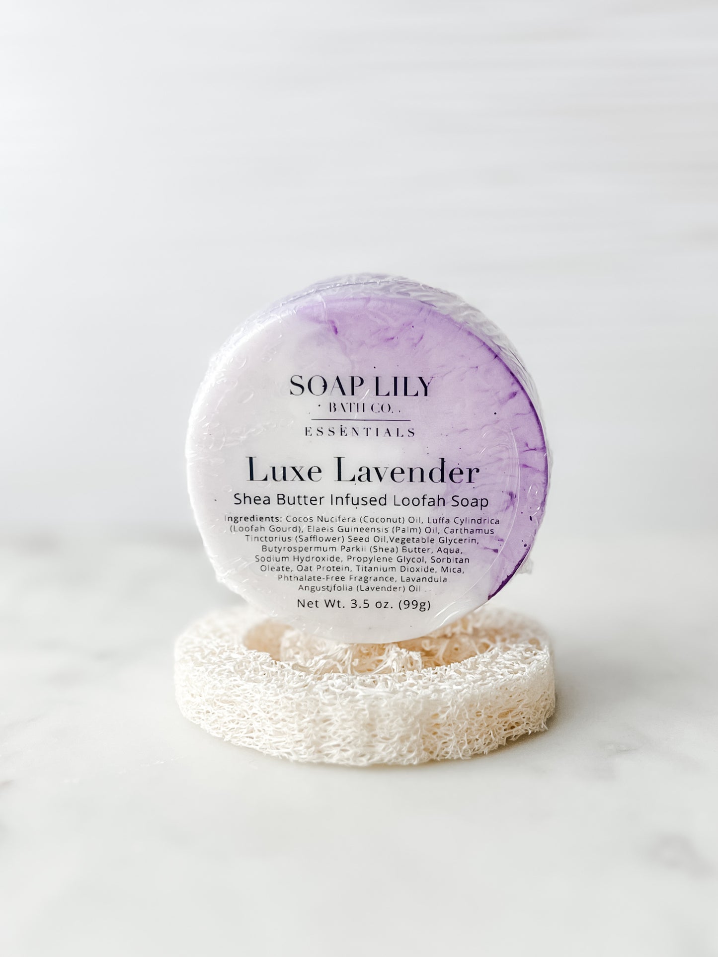 Shea Butter Infused Loofah Soap: Choose Your Scent