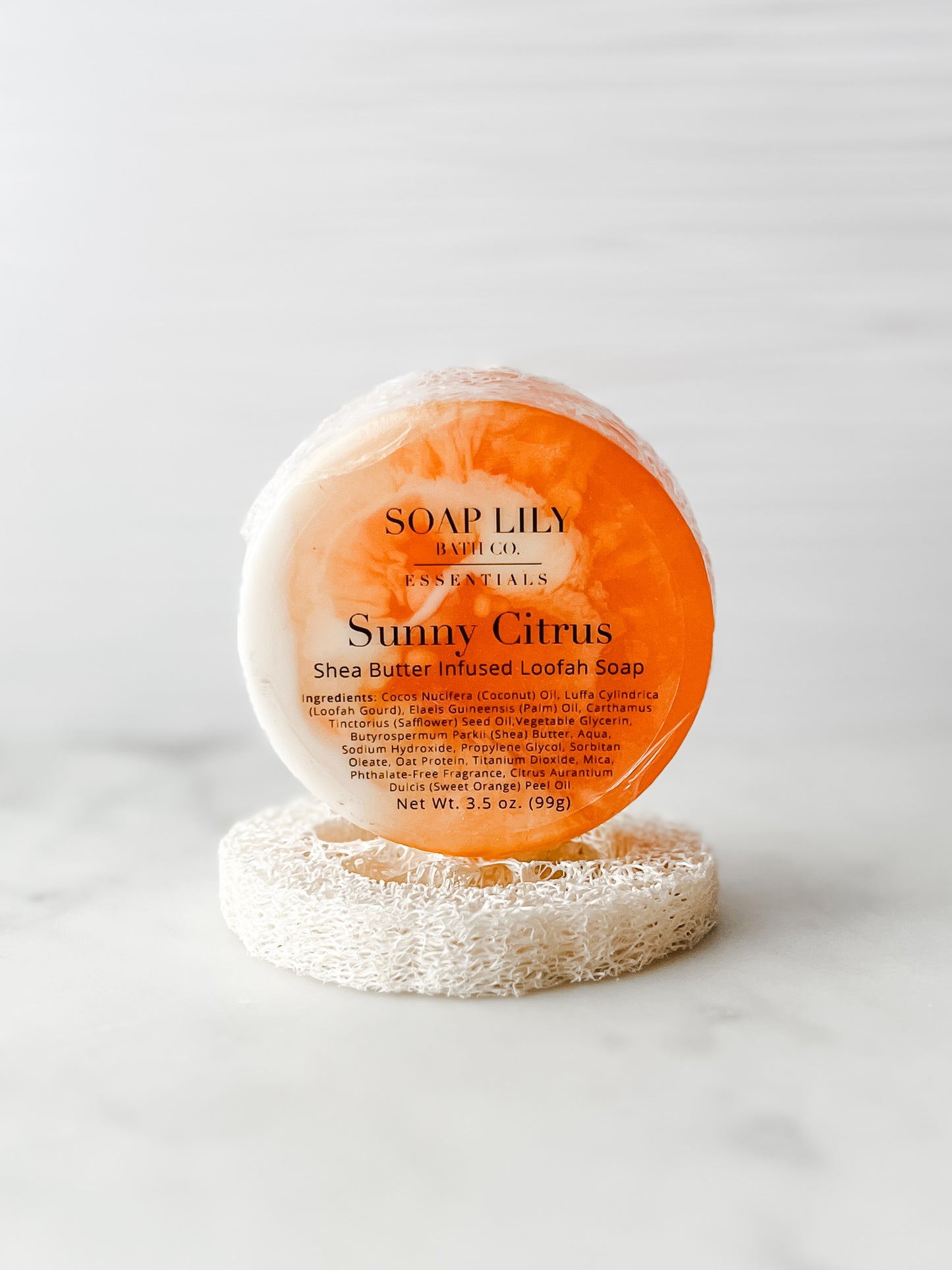 Shea Butter Infused Loofah Soap: Choose Your Scent